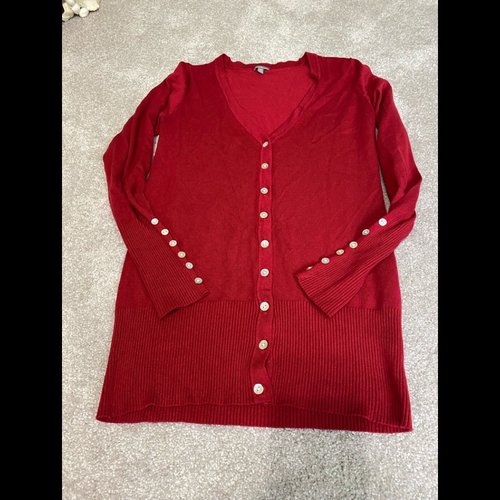 Red Cardigan